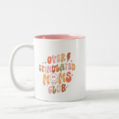 Überanregende Mamas Club Tasse (Links)