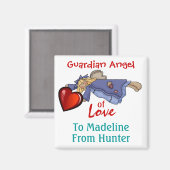 Überarbeitet - Guardian Angel der Liebe durch SRF Magnet (Vorderseite/Rückseite)