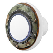 Überarbeitete 2 Nautical Porthole-Schubknöpfe Keramikknauf (Rechts)