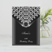 Überarbeitete Annie's Geburtstagseinladung Einladung (Stehend Vorderseite)