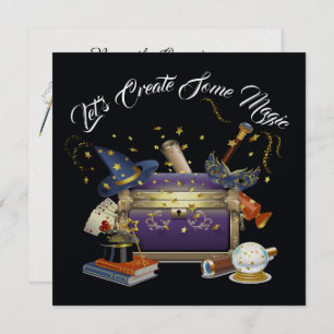 Überarbeitete Einladung zum Erstellen von Magie