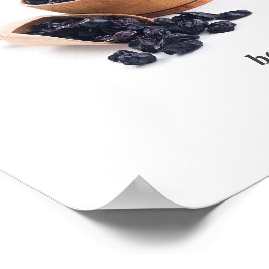 Überarbeitete Gewürzkarte Küche / Geschäftspaket Poster (Ecke)