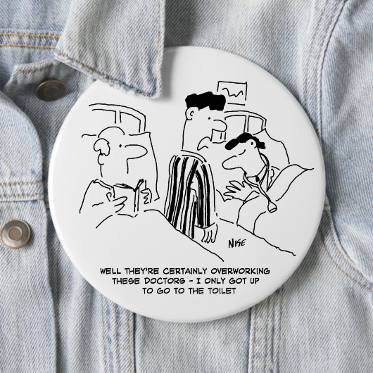 Überarbeitete Juniorärzte Button (Beispiel)