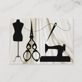Überarbeitete Nähmaschine 1A / Mode / Seamstress Visitenkarte