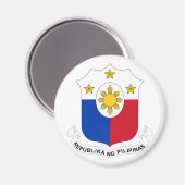 Überarbeitete Philippinen, Philippinen Magnet (Vorderseite/Rückseite)
