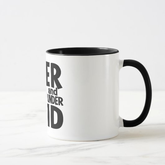 Überarbeitete Tasse - wählen Sie Art u. Farbe (Rechts)