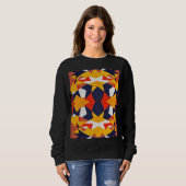 Überarbeiteter Futurismus Sweatshirt (Vorne ganz)