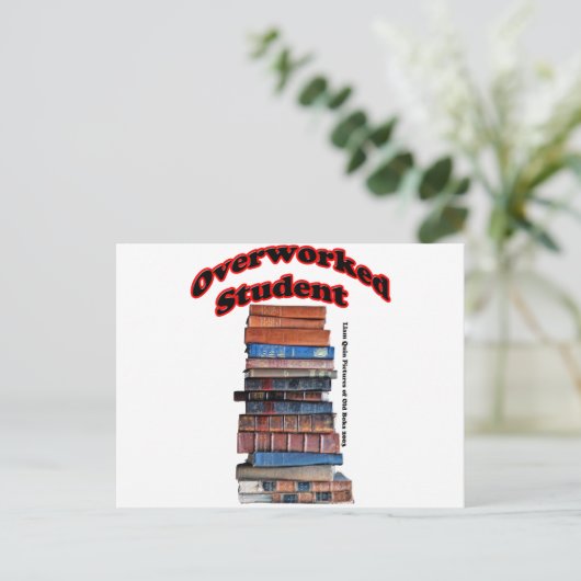 Überarbeiteter Student Postkarte (Stehend Vorderseite)