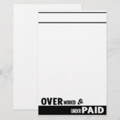 Überarbeitetes stationäres Gerät, angepasst Briefpapier (Vorne/Hinten)