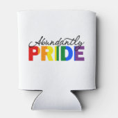 Überaus stolz darauf, Cooler Gay Drink zu sein Dosenkühler (Rückseite)