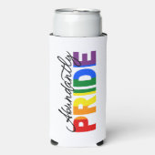 Überaus stolz darauf, Cooler Gay Drink zu sein Selters Dosenkühler (Seltzer Vorderseite)