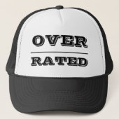 Überbewertet Truckerkappe (Vorderseite)