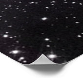 Überbleibsel der NASA im Weltraum-Foto Poster (Ecke)