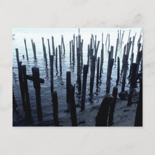 Überbleibsel der Wasserfront im Nordend Postkarte