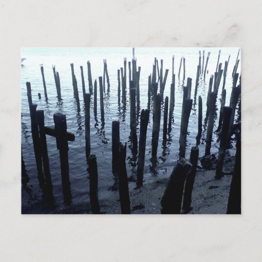 Überbleibsel der Wasserfront im Nordend Postkarte (Vorderseite)