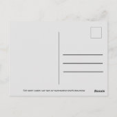 Überbleibsel eines alten Silo am Delaware-See Postkarte (Rückseite)