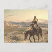 Überbleibsel eines von Elisabeth Thompson gemalten Postkarte (Vorderseite)