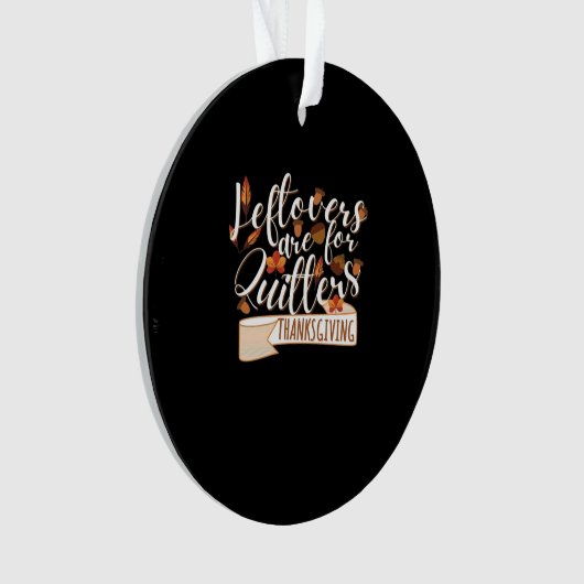 Überbleibsel sind für QuittersErntedankfest für Fa Ornament (Vorderseite)