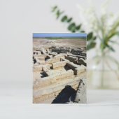 Überbleibsel von Häusern Postkarte (Stehend Vorderseite)