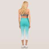 Überblendungsfarbe Capri Leggings (Rückseite)