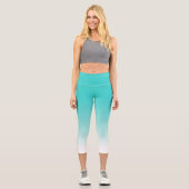 Überblendungsfarbe Capri Leggings (Vorderseite)