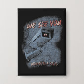 Überblick - Design von Techno-Dystopian Streetwear Button (Vorderseite)