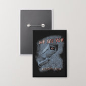 Überblick - Design von Techno-Dystopian Streetwear Button (Vorderseite/Rückseite)