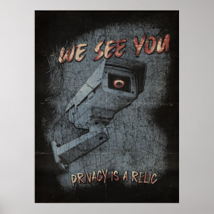 Überblick - Design von Techno-Dystopian Streetwear Poster