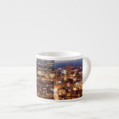 Überblick über Boston nachts Espressotasse (Vorderseite Rechts)