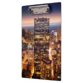 Überblick über Boston nachts Klemmbrett (Links)