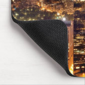 Überblick über Boston nachts Mousepad (Ecke)
