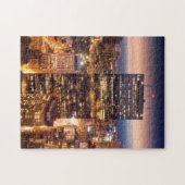 Überblick über Boston nachts Puzzle (Horizontal)
