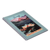 Überblick über das Poster des Banff Springs Hotel Notizblock (Rechte Seite)