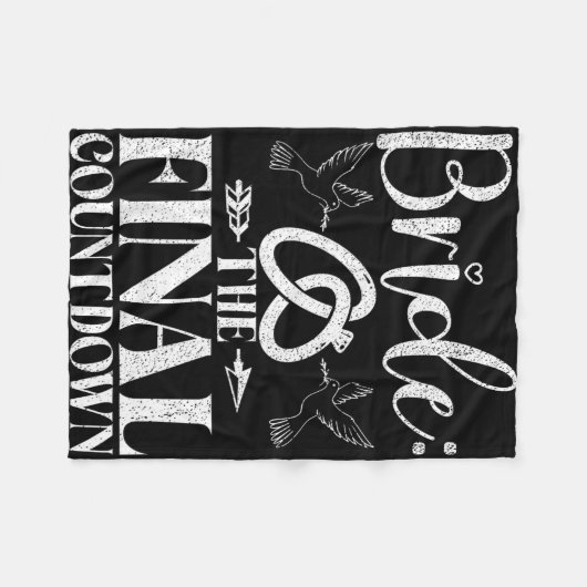 Überbrückung der letzten Countdown-Brille Fleecedecke (Vorderseite (Horizontal))