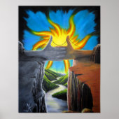 Überbrückung der Lücken Poster (Vorne)