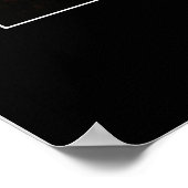 Überbrückung einer geteilten Stadt Poster (Ecke)