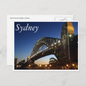 Überbrückungsnacht Postkarte (Vorne/Hinten)