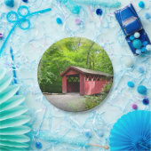 Überdachte Bridge Paper Plate Pappteller (Party)