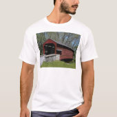 Überdachte Brücke 1856 T-Shirt (Vorderseite)