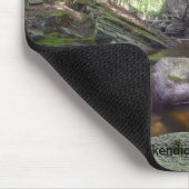 Überdachte Brücke im Adirondacks Mousepad (Ecke)