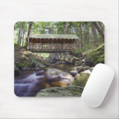 Überdachte Brücke im Adirondacks Mousepad (Mit Mouse)