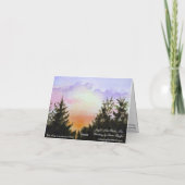 Überdachte Brücke in die Prämien-Anmerkungs-der Karte (Rückseite)