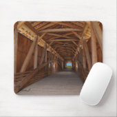 Überdachte Brücke in Indiana Mousepad (Mit Mouse)