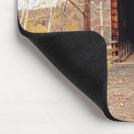 Überdachte Brücke Mousepad (Ecke)