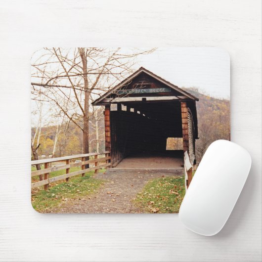 Überdachte Brücke Mousepad (Mit Mouse)