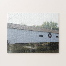 Überdachte Brücke Nah hoch Puzzle