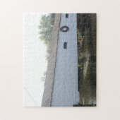 Überdachte Brücke Nah hoch Puzzle (Vertikal)