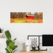 Überdachte Brücke über den Zuckergreifer Poster (Heimbüro)