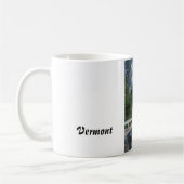 Überdachte Brücke Vermont Kaffeetasse (Links)