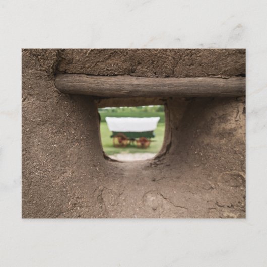 Überdachte Wagenansicht von Bents Altstadt Postkarte (Vorderseite)